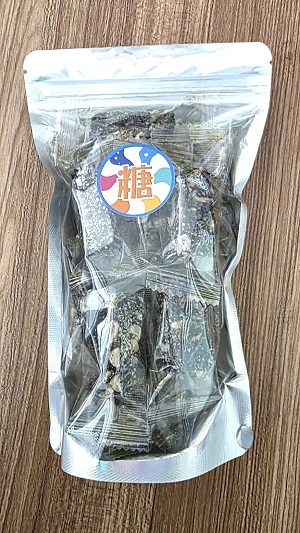 黑芝麻花生脆糖 - 120克