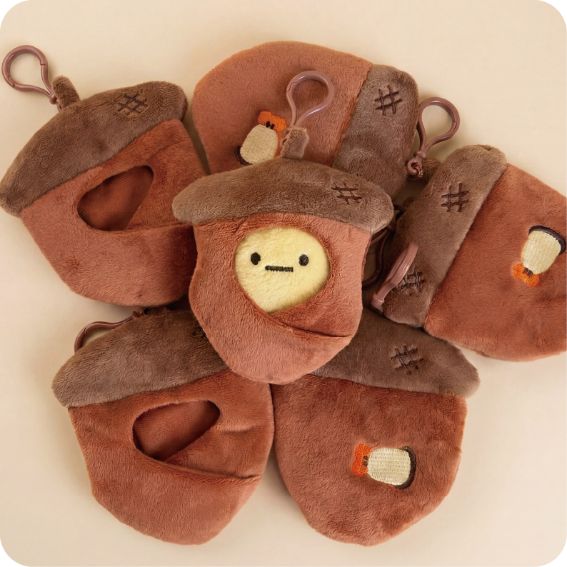 炸蝦的橡子果娃衣