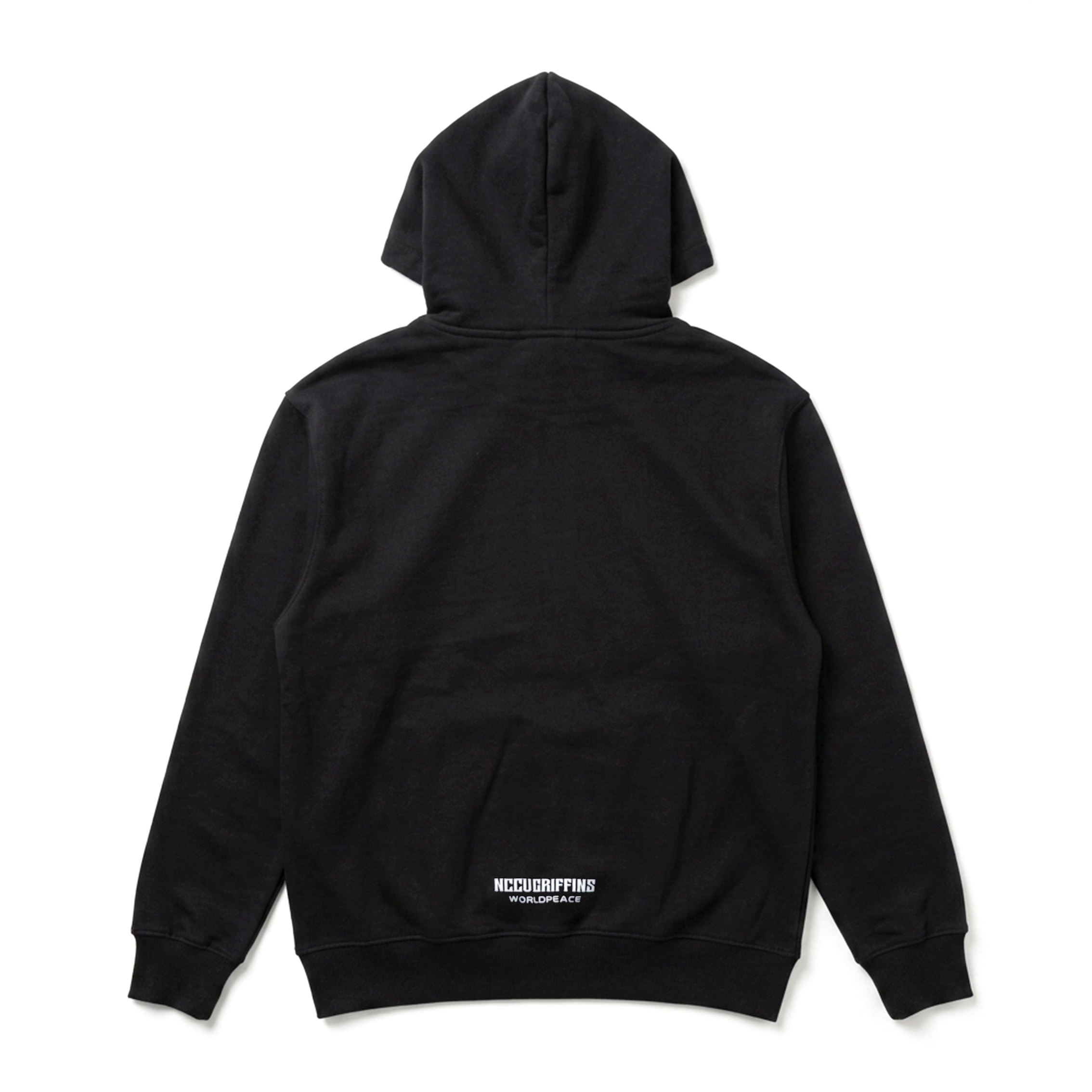 WORLDPEACE x NCCU 政大雄鷹聯名連帽外套 黑色 男女款 NCWP-05 [台灣現貨]