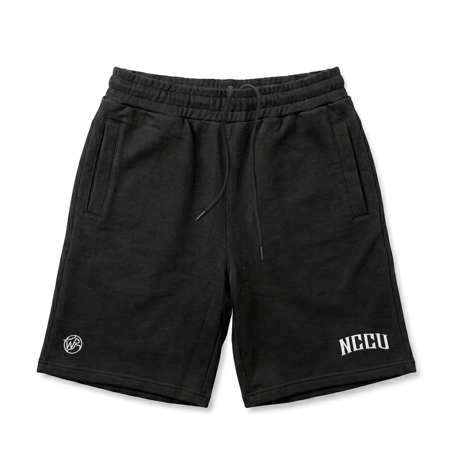 WORLDPEACE x NCCU 政大雄鷹聯名連帽短褲 黑色 男女款 NCWP-06 [台灣現貨]