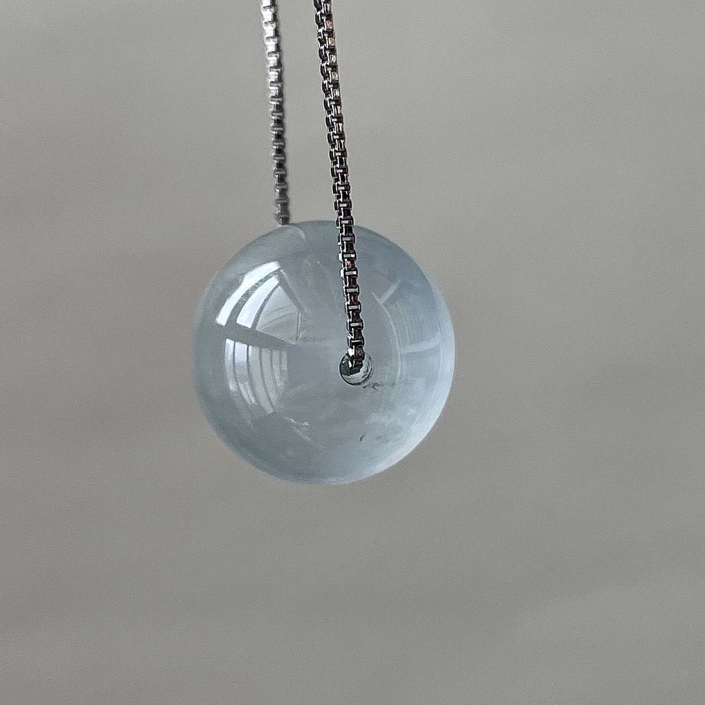 329141 翡翠高冰圓珠 (15.8mm直徑)