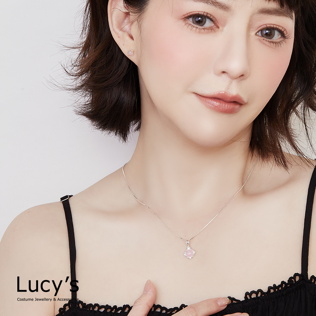 925純銀 光境 項鍊 (五色) (130028-130033)