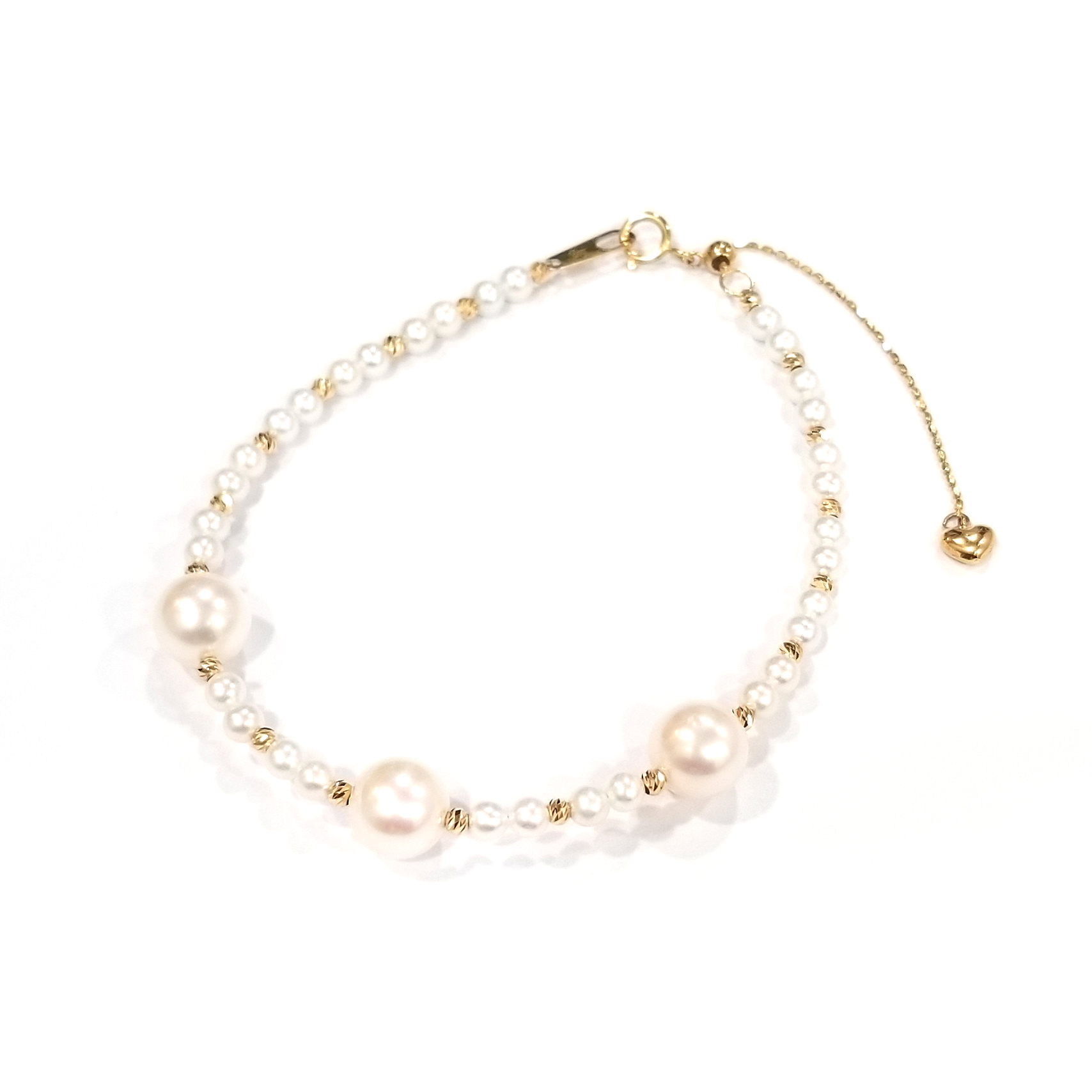 18k黃金珍珠手鏈