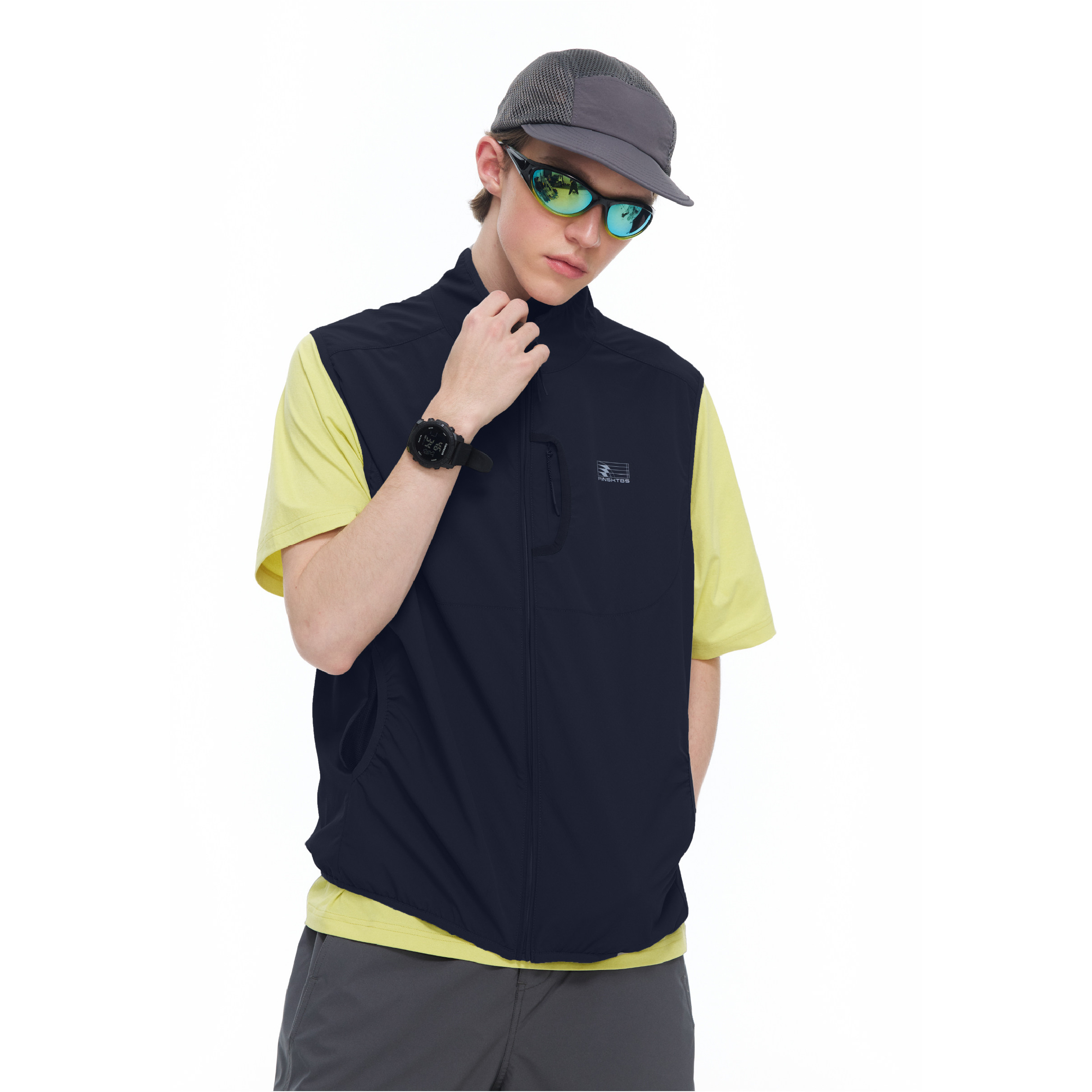 PIN SKTBS Mesh Vest 輕量透氣 多功能背心 [P-J0326]