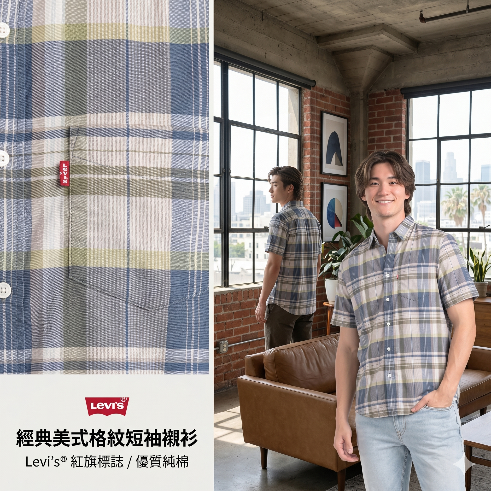 【預購】LEVIS H041605 經典款襯衫