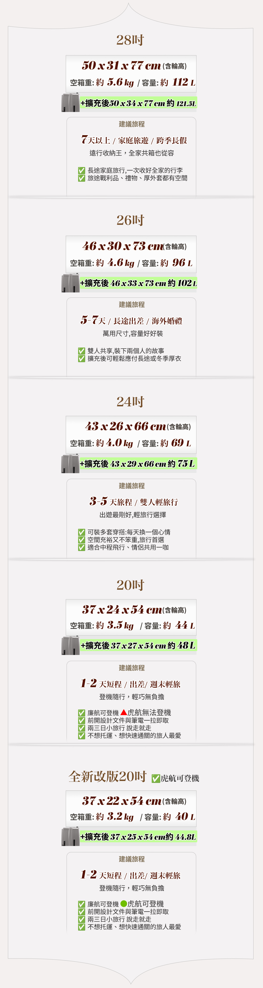 大嘴獸二代 尺寸挑選