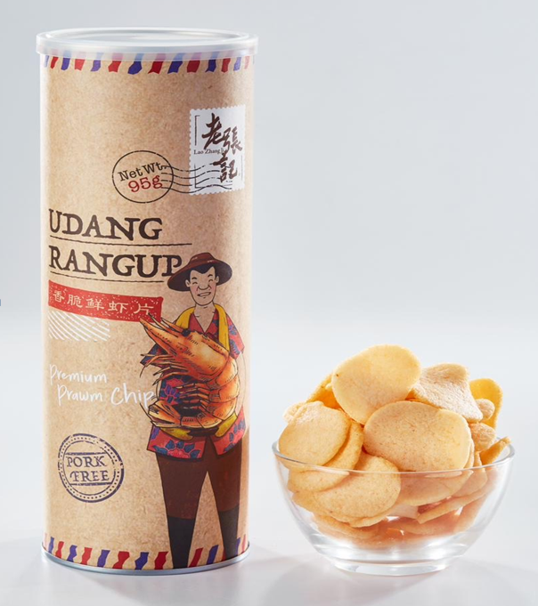 UM29 老張記香脆蝦片 95G $55/1 買2件以上每件$50