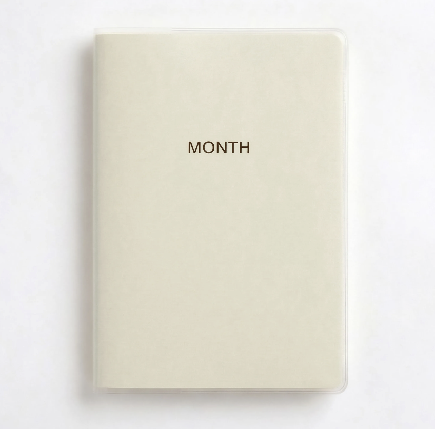 orlo.｜undated monthly planner・無時效月計劃本 (包含書套）