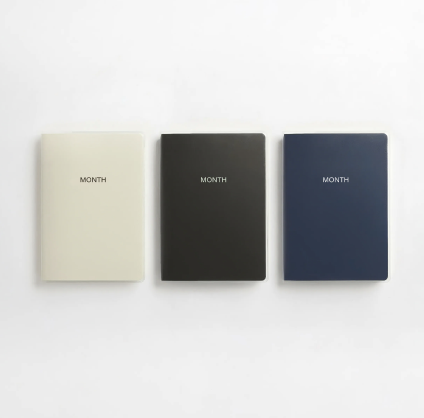 orlo.｜undated monthly planner・無時效月計劃本 (包含書套）