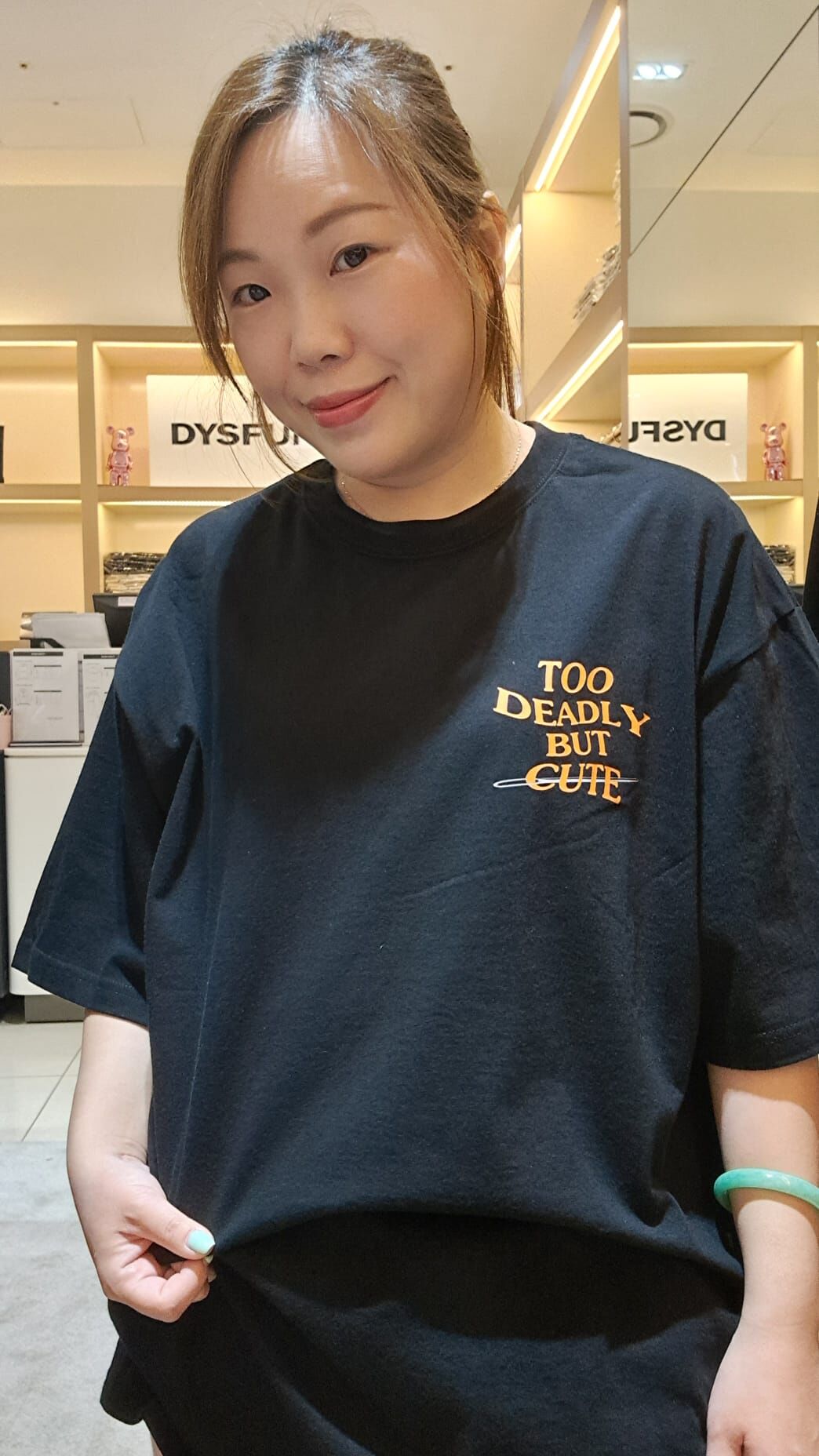 韓國代購 棒棒糖 男女同款夏日TOP DYSFUNCT 05