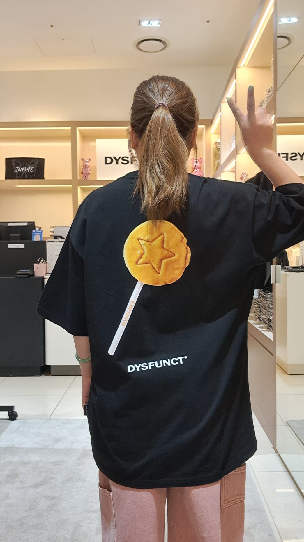 韓國代購 棒棒糖 男女同款夏日TOP DYSFUNCT 05