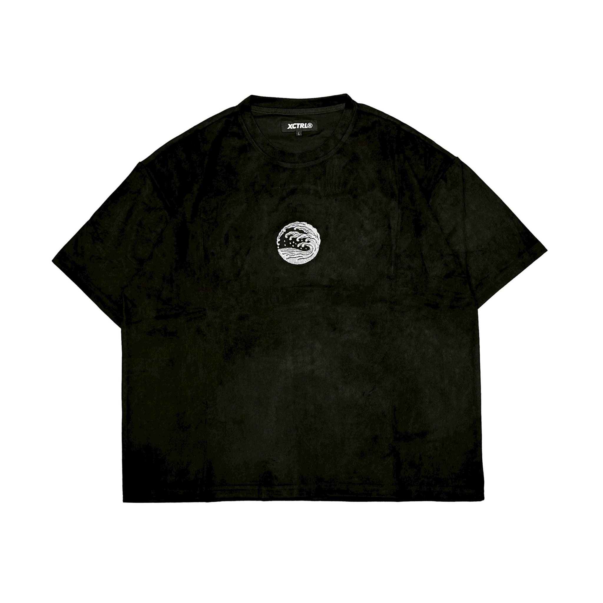 XCTRL 銀龍寬版短T-黑