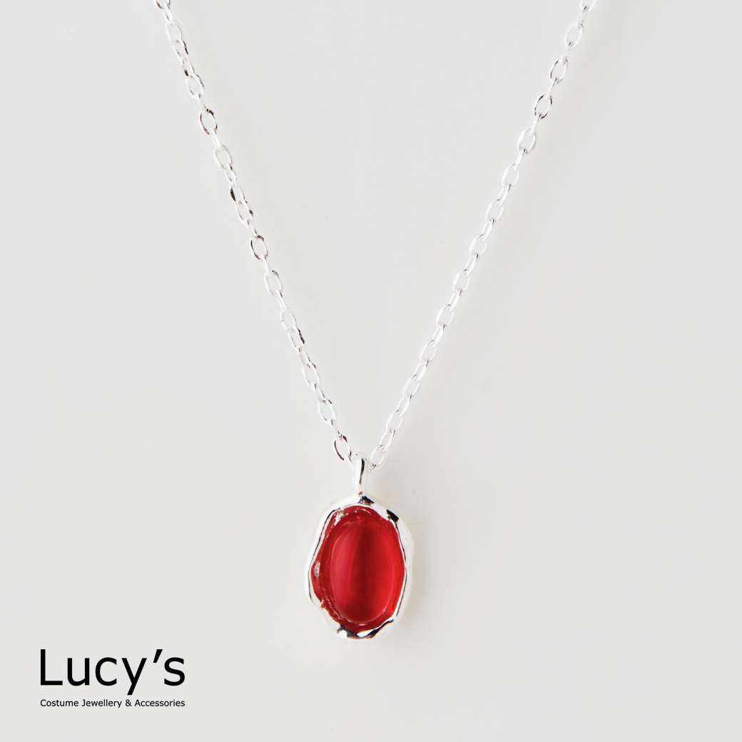 925純銀 無人之境 項鍊 (三色) (129534/129535/129648)