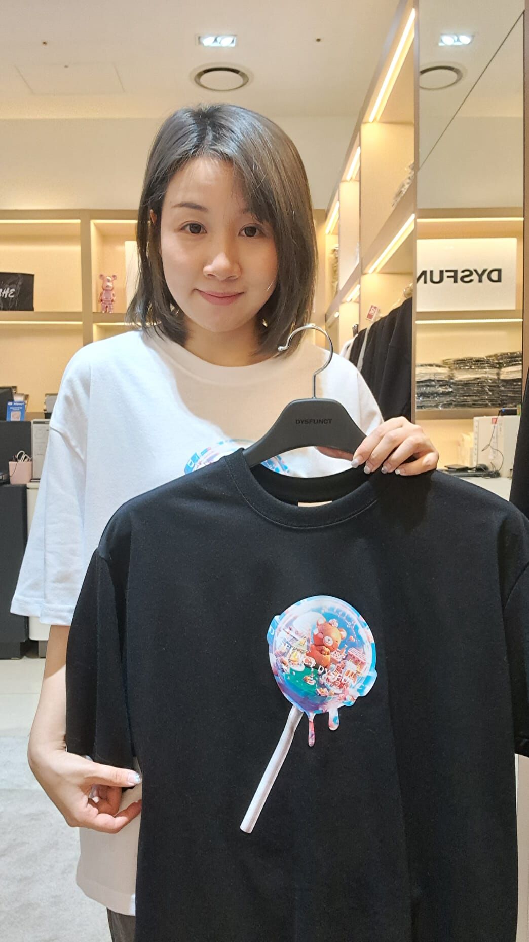 韓國代購 棒棒糖 男女同款夏日TOP DYSFUNCT 27