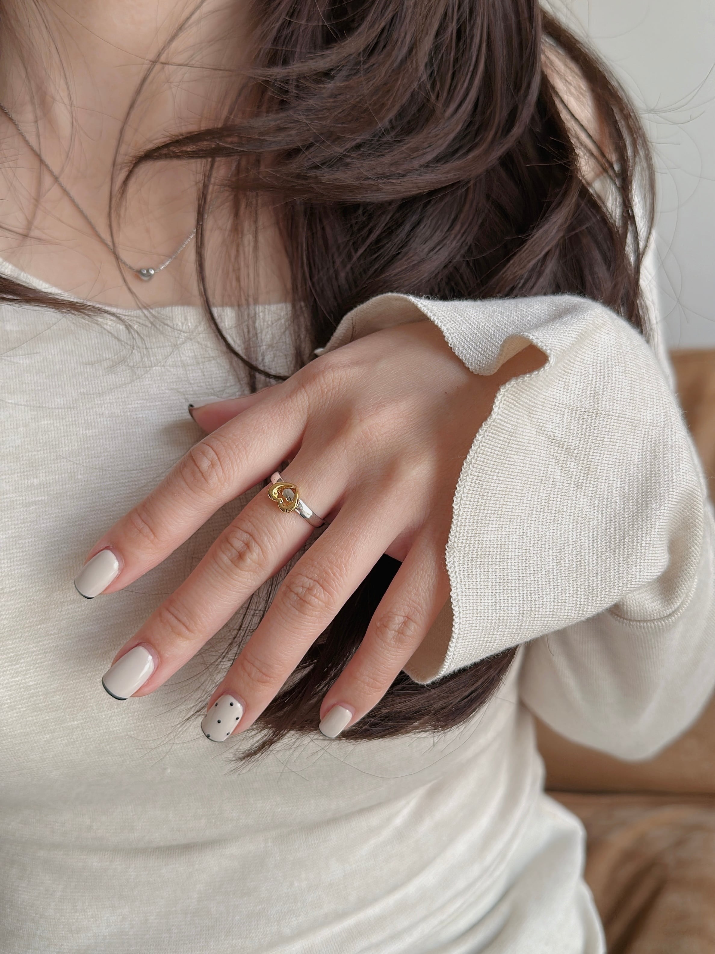 S925 all for love ring