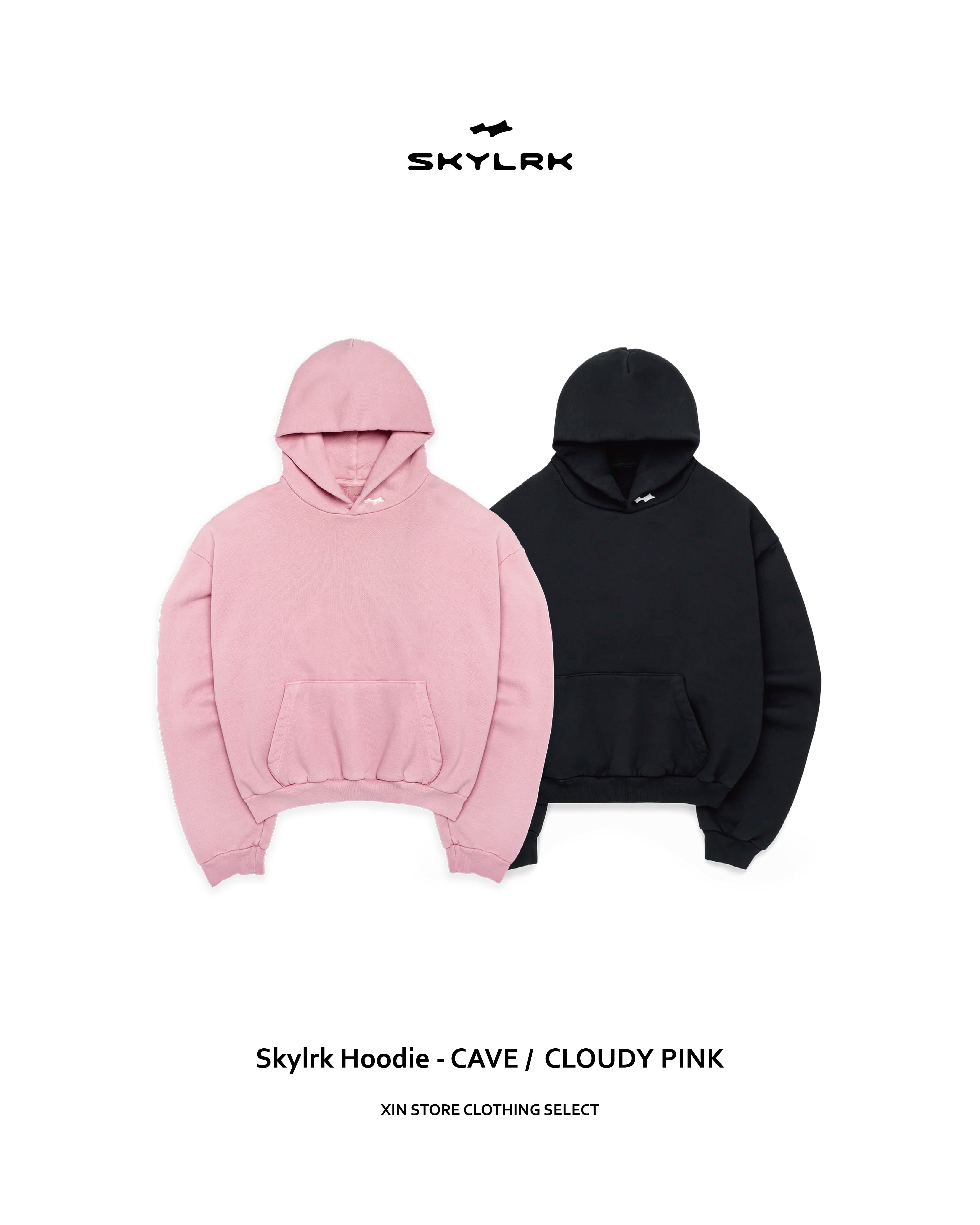 <全新品牌>Justin Bieber Skylrk Hoodie 重磅 寬短 帽T 兩色