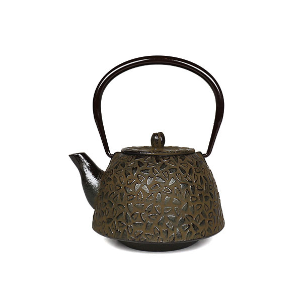 【岩戶鑄工所】南部型櫻 急須0.4L-茶