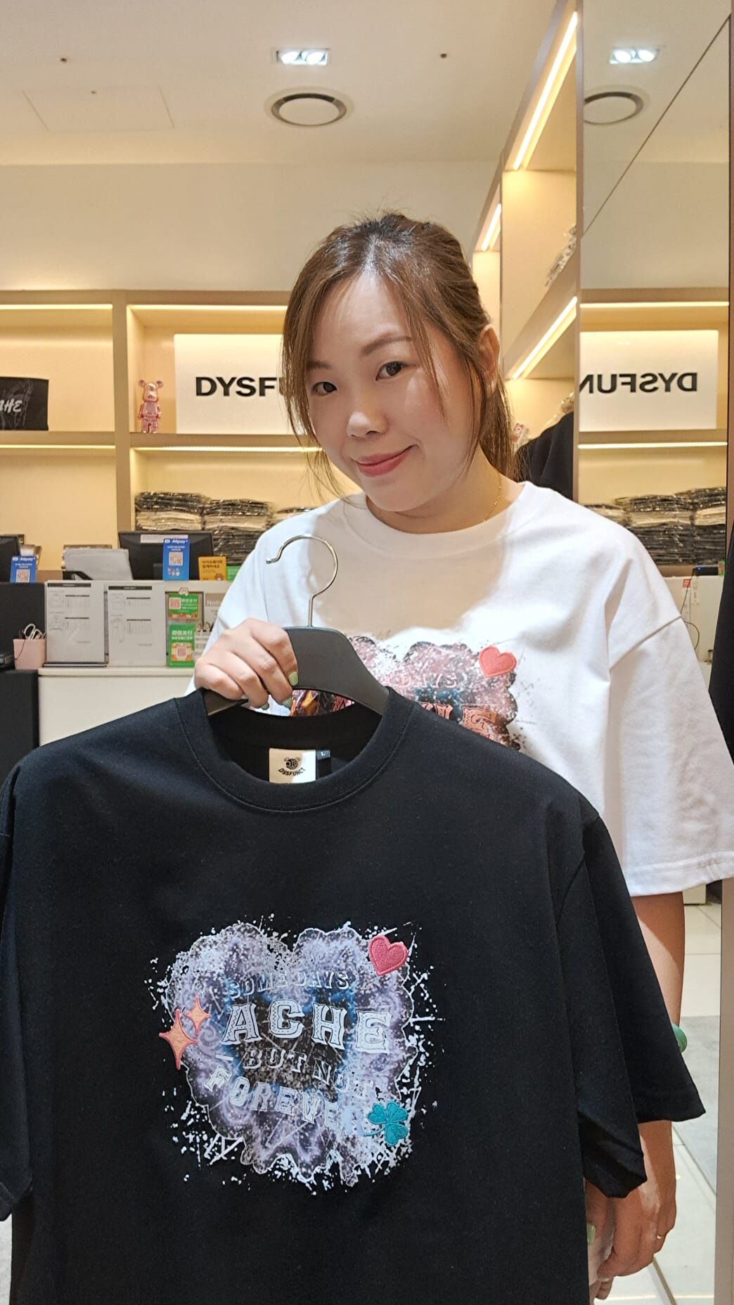 韓國代購 棒棒糖 男女同款夏日TOP DYSFUNCT 33