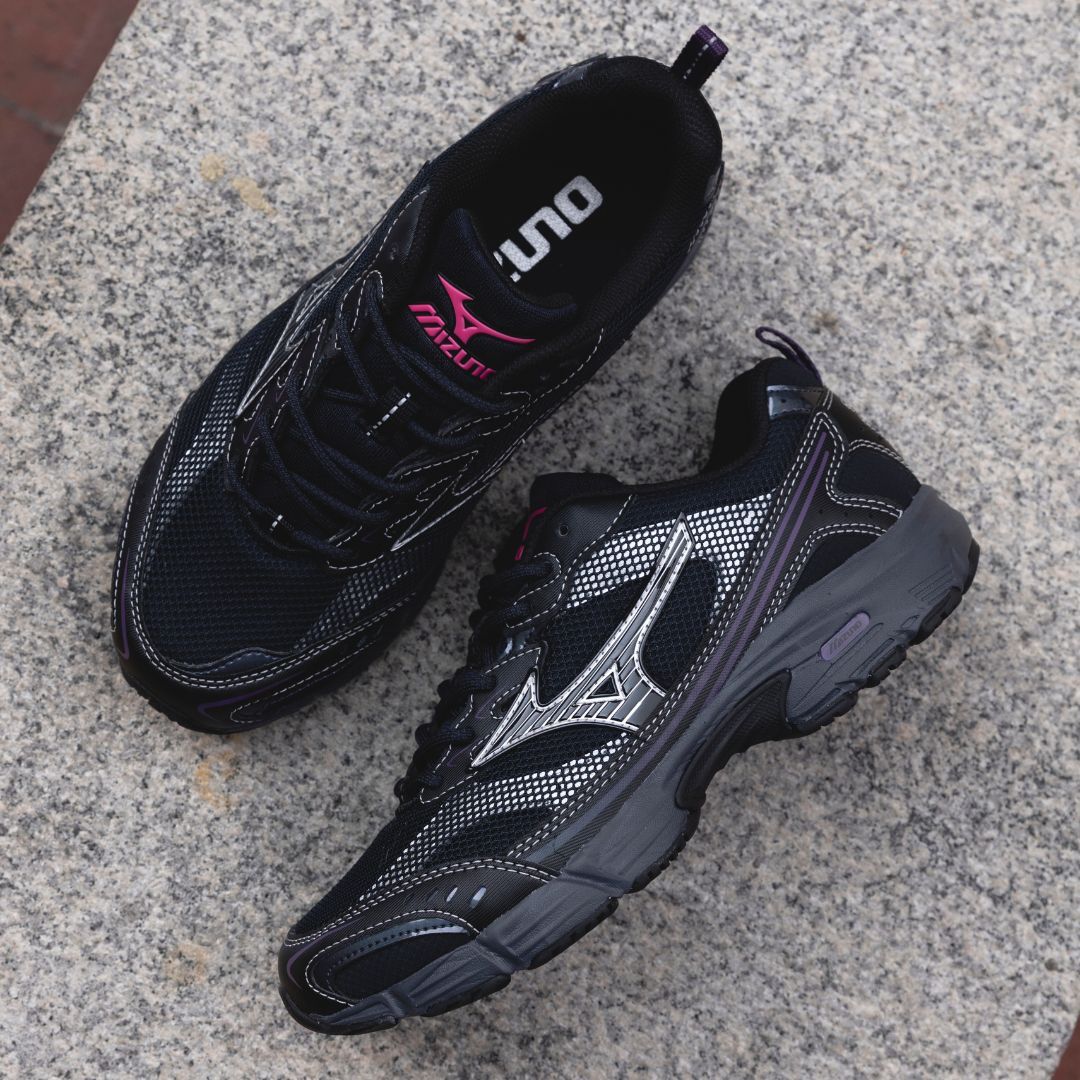 Mizuno MXR D1GA260701 男女 運動休閒鞋 Y2K 穿搭 舒適 黑