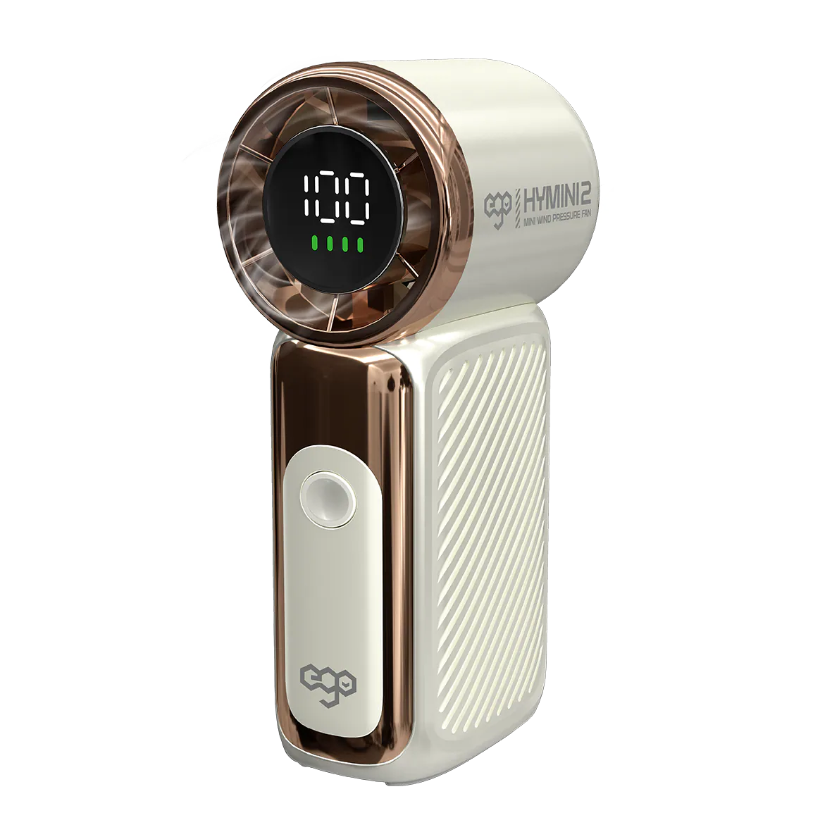 EGO HyMini2 極迷你風扇｜8 小時長氣・24,000 轉強風・LED 顯示