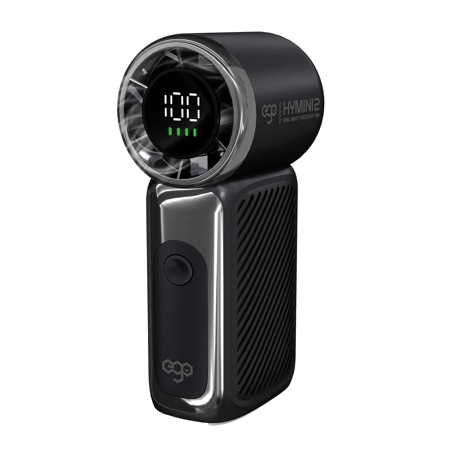 EGO HyMini2 極迷你風扇｜8 小時長氣・24,000 轉強風・LED 顯示