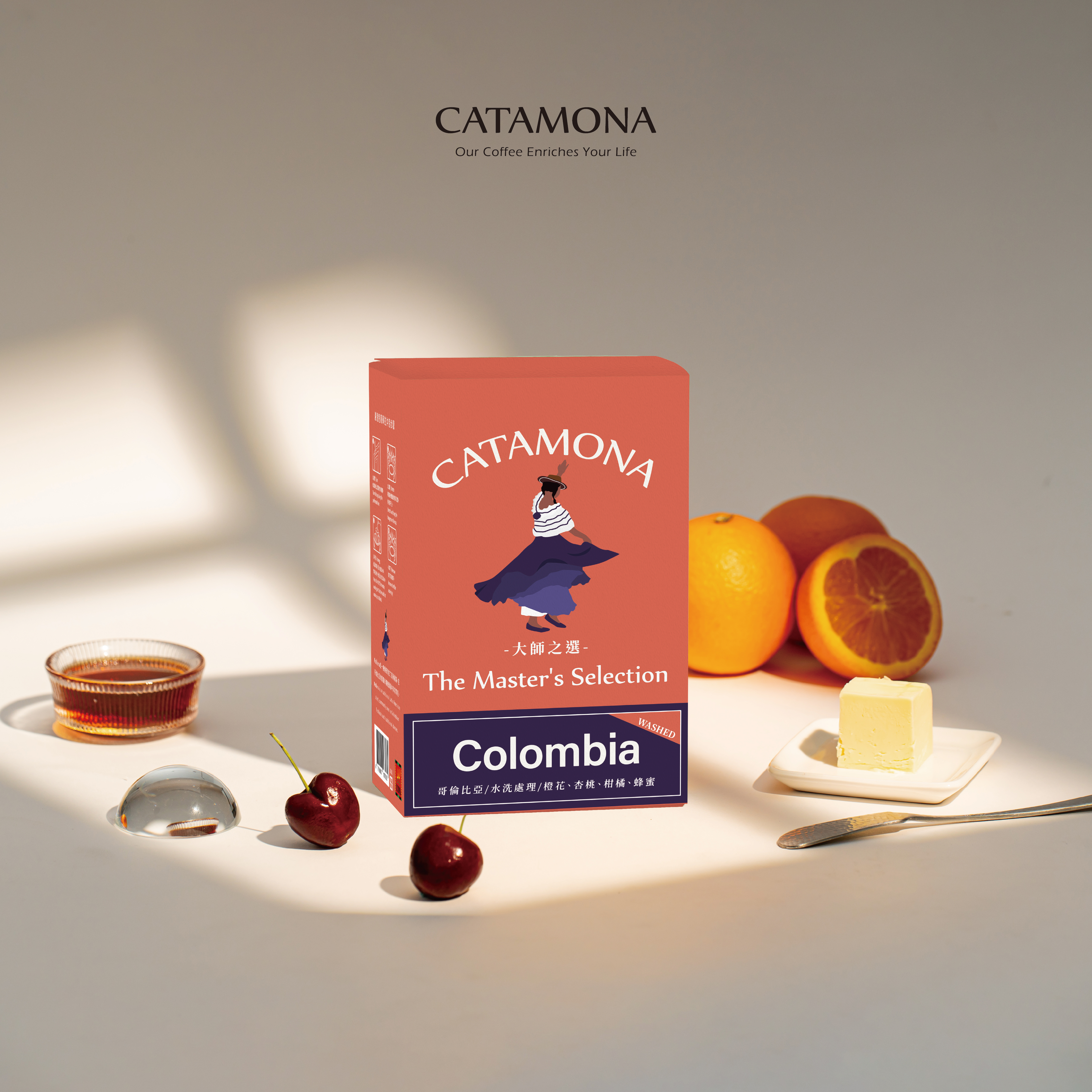 大師之選-哥倫比亞水洗濾掛式咖啡｜10g*6入