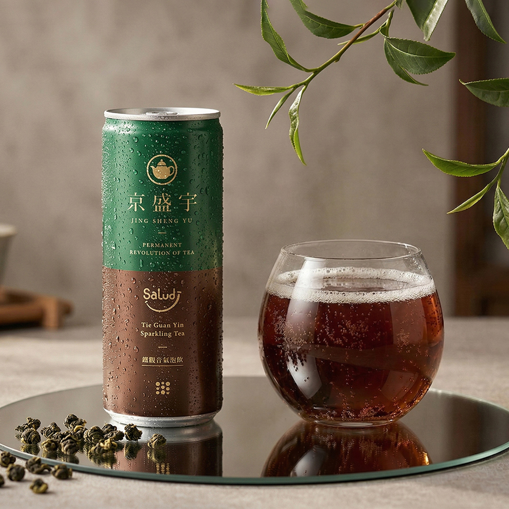 台湾茶スパークリング 240ml×6本セット｜無糖・無添加 ティーソーダ