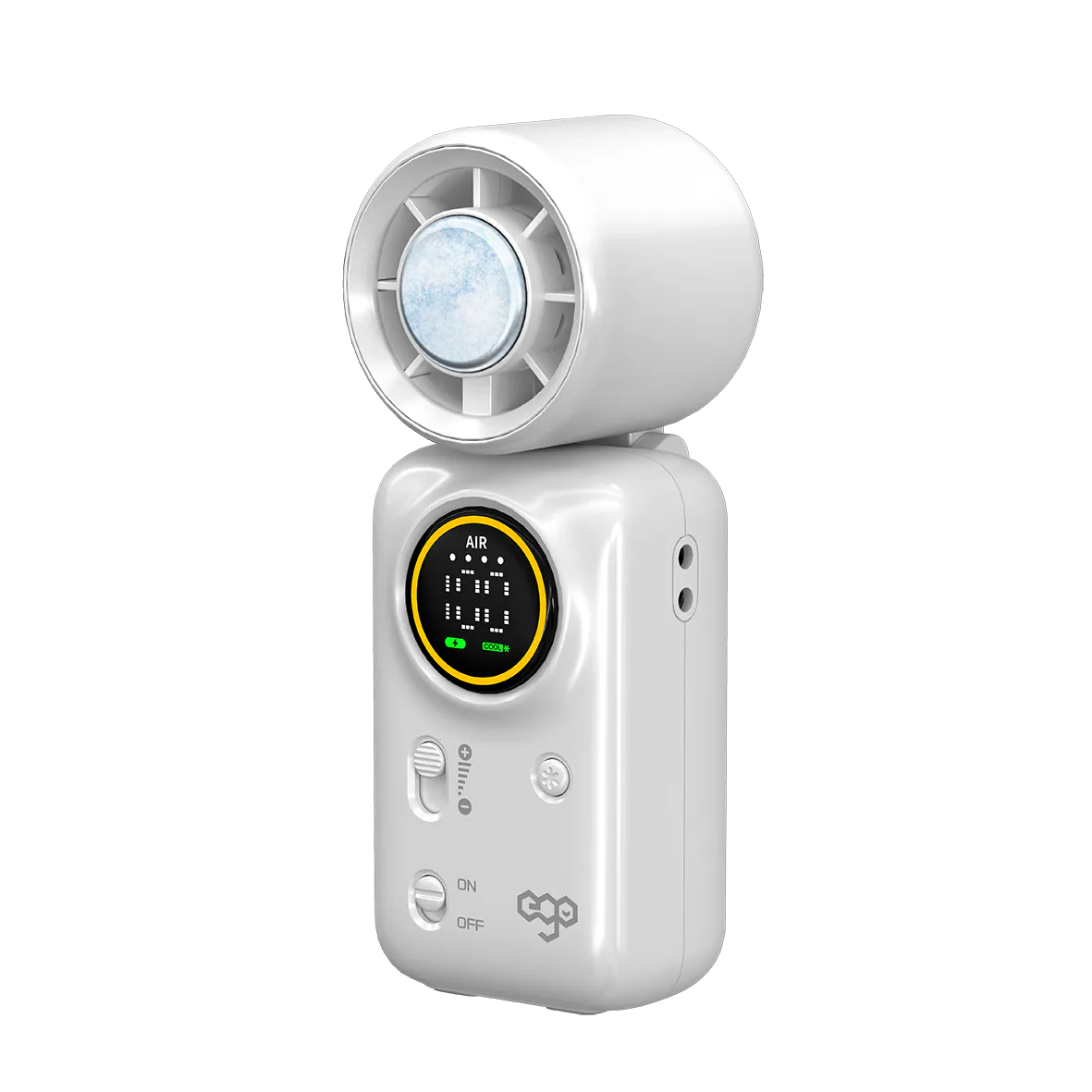 EGO HyFreeze2 Mini 迷你制冷風扇｜第二代冰感制冷・16 小時長氣・動態 LED