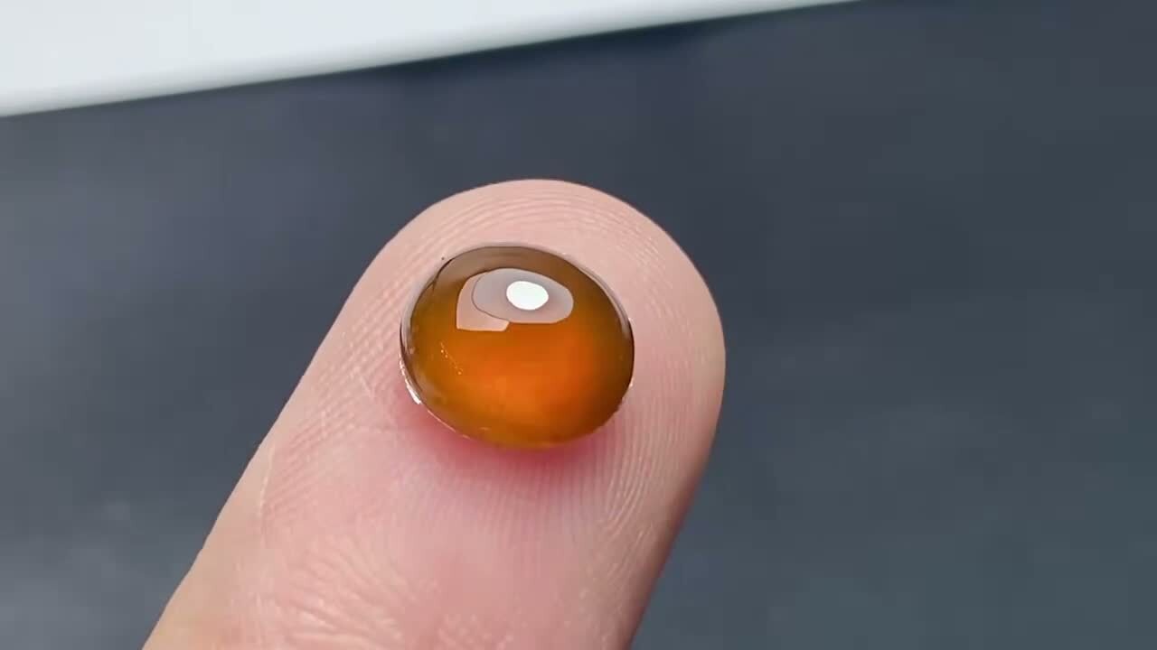 翡翠紅翡蛋面,天然翡翠A玉, 緬甸玉, Jade, Jadeite