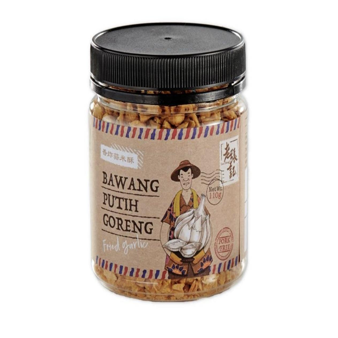 UM35 老張記香炸蒜米酥 110G $58/1 買2件以上每件$55