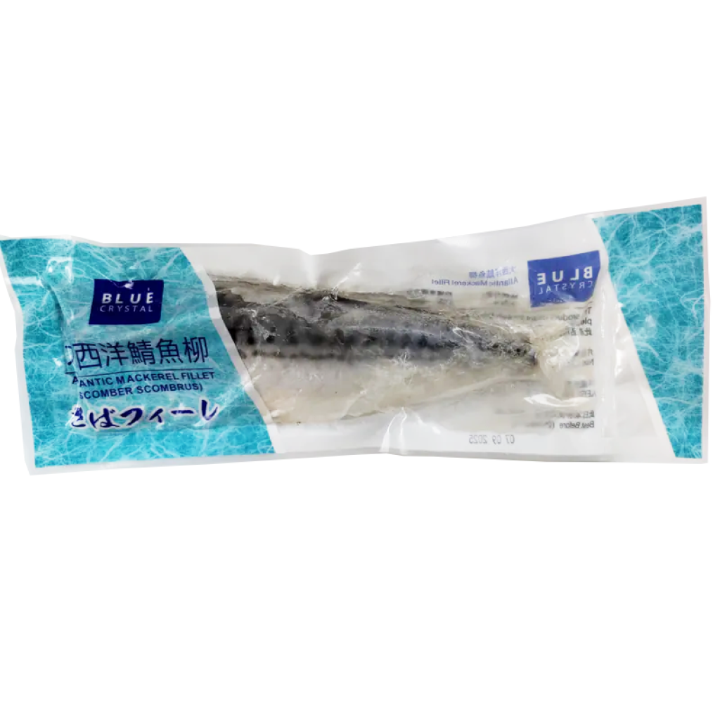 挪威大西洋鯖魚柳 (一條) 約142g (急凍)