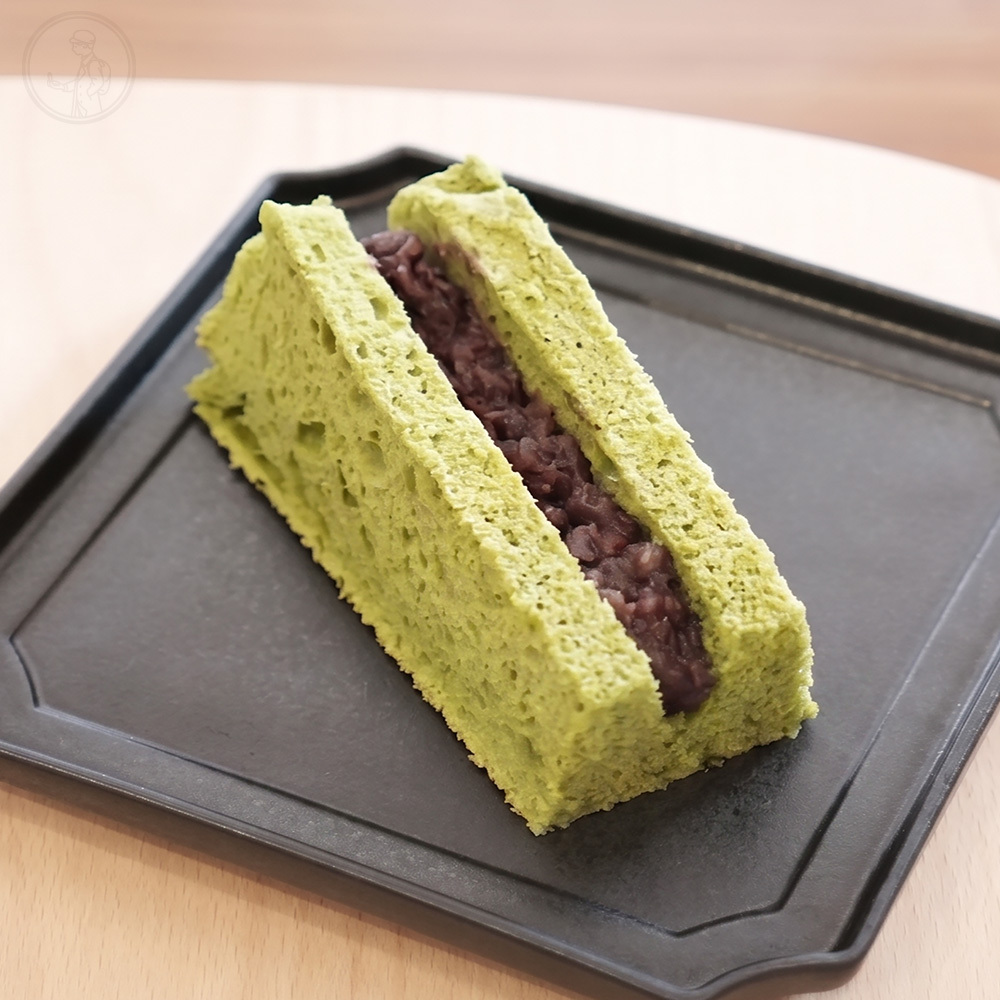 抹茶天使戚風三明治 130元