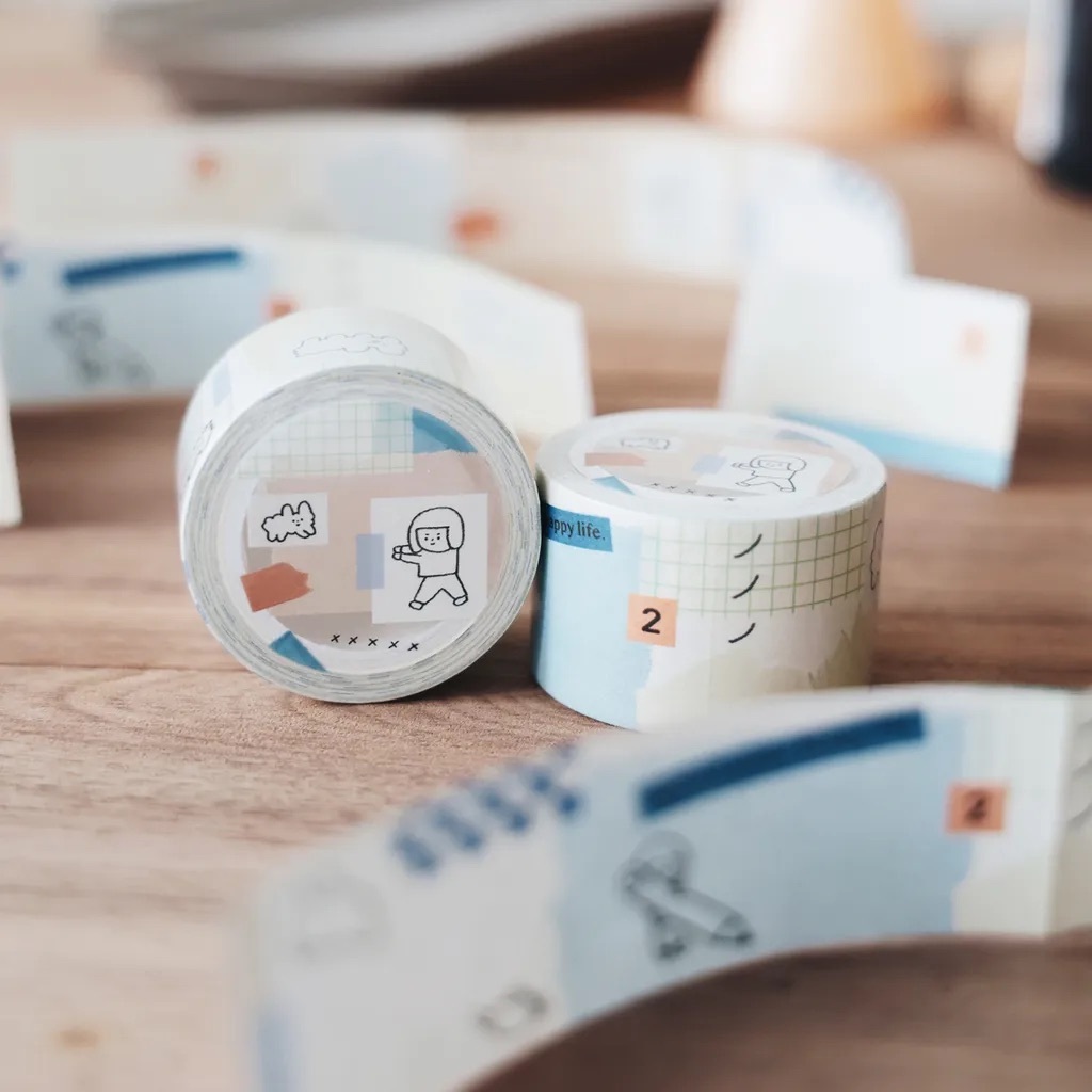 右手超人｜靈感 可撕便條紙膠帶