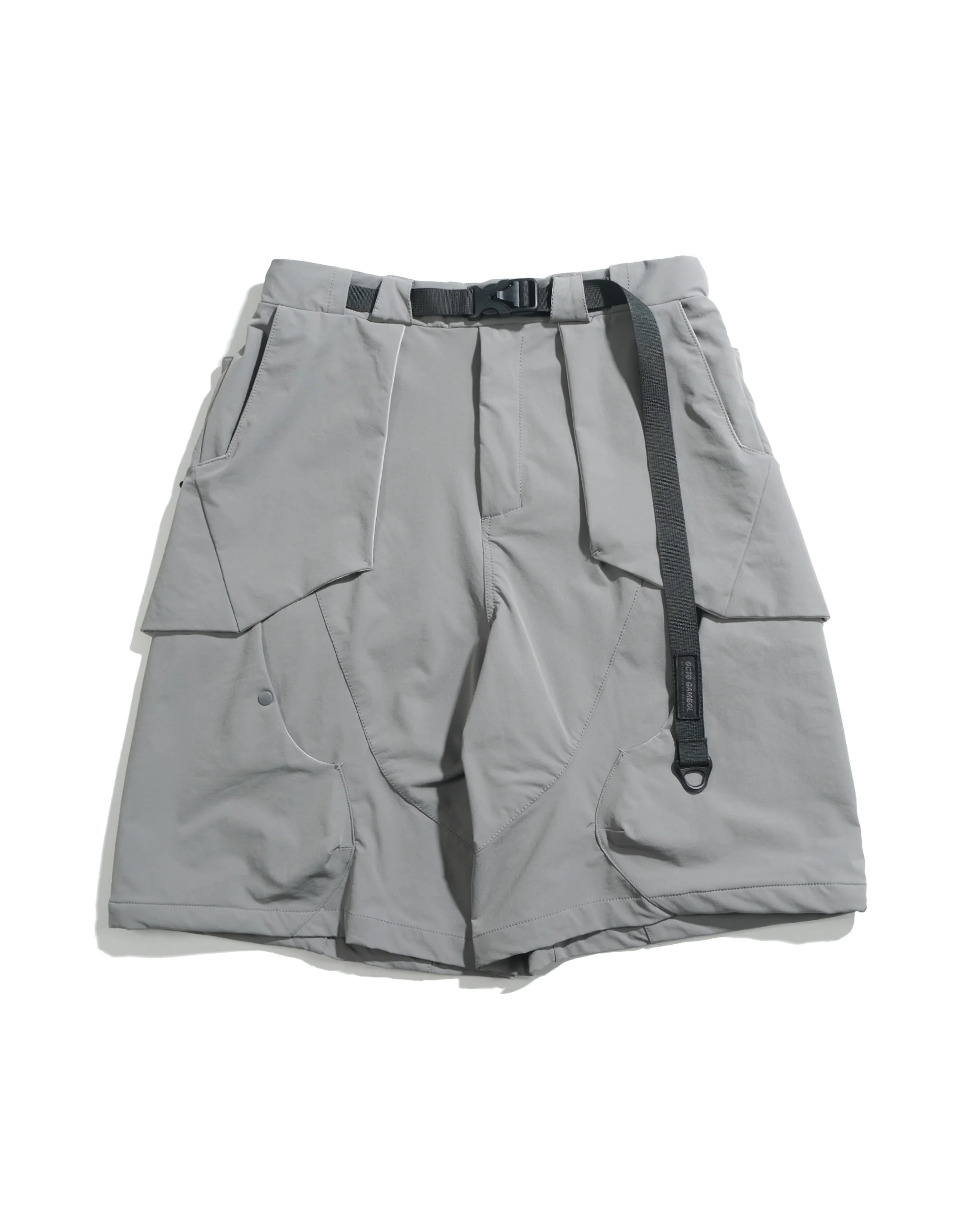 Octo Gambol Visor Layer Shorts - Light Grey | S26-S1-S