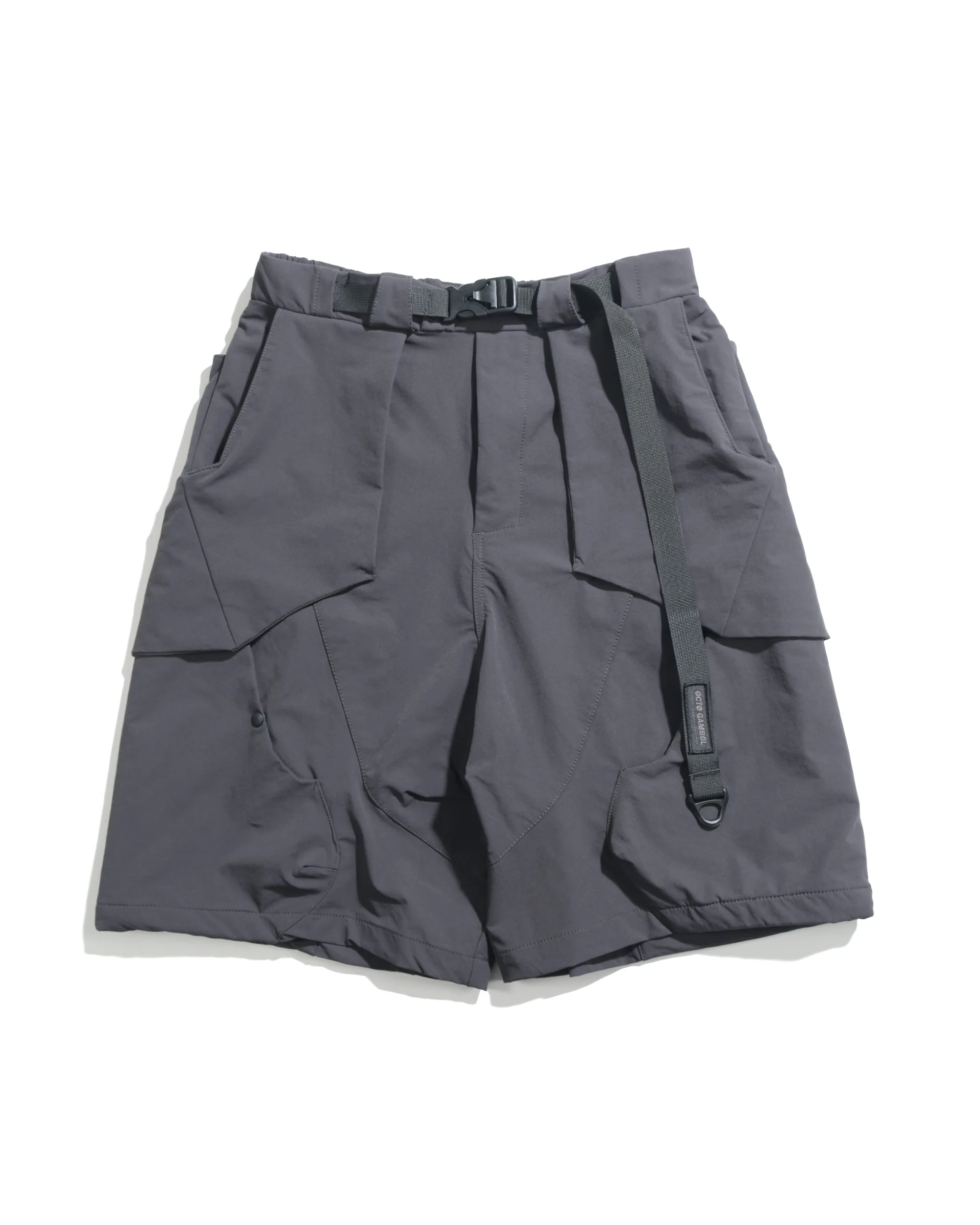 Octo Gambol Visor Layer Shorts - Grey | S26-S1-S