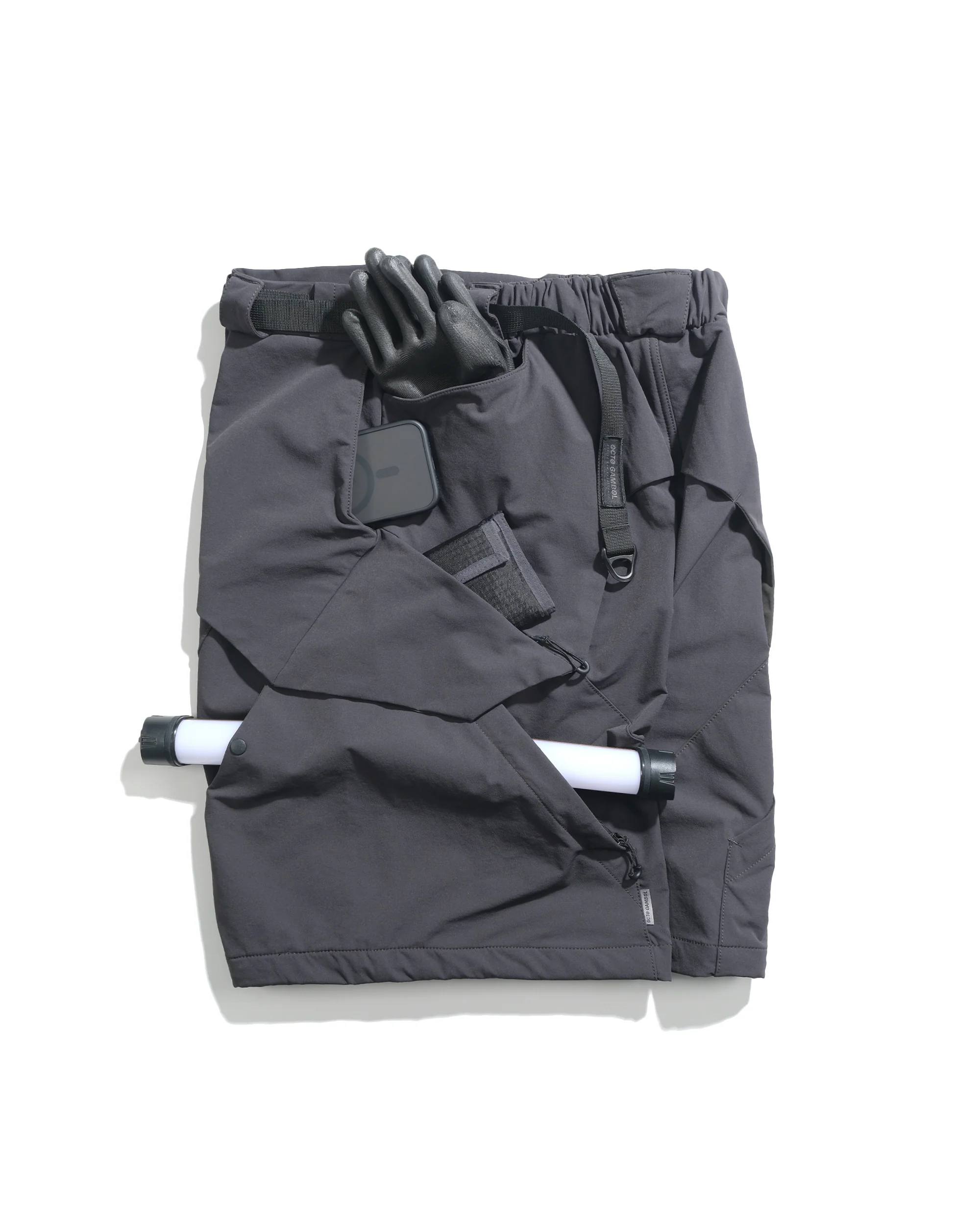 Octo Gambol Visor Layer Shorts - Grey | S26-S1-S