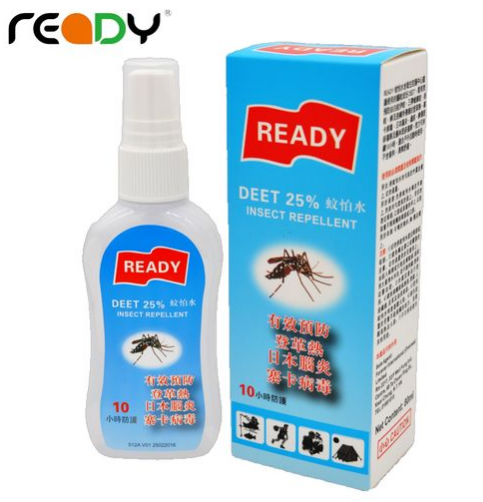 Ready Deet 25% 蚊怕水80ml