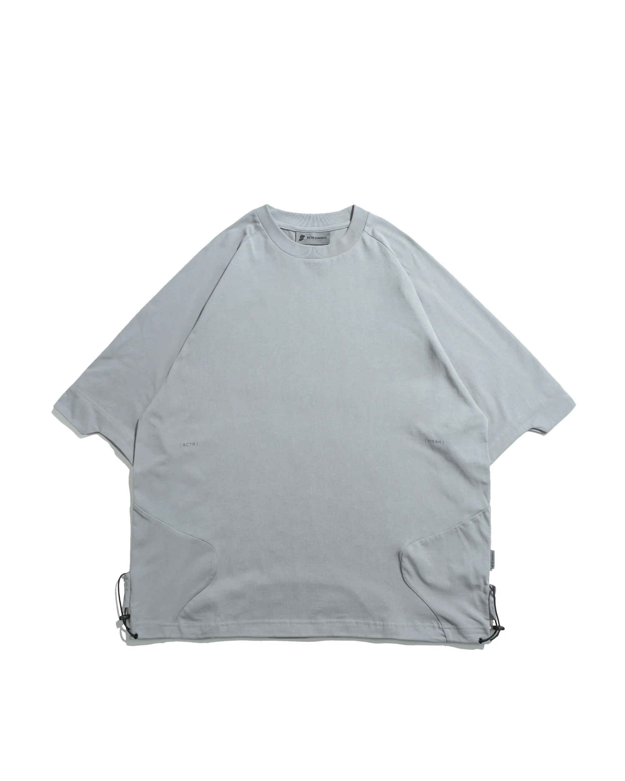 Octo Gambol Visor Print Tee - Light Grey | S26-S1-T2