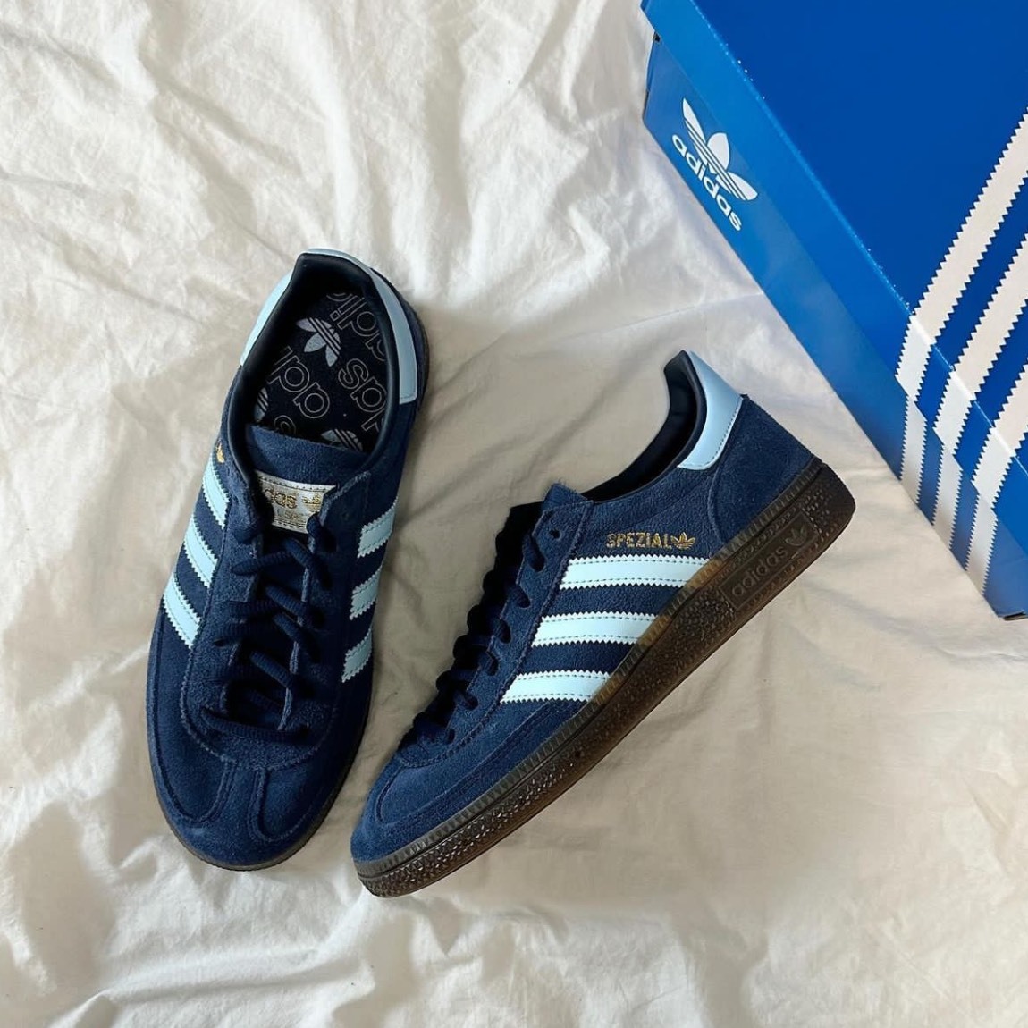 代購-Adidas Handball Spezial 海軍藍麂皮 BD7633