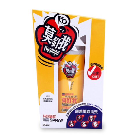 莫釘我特效驅蚊噴霧80ml