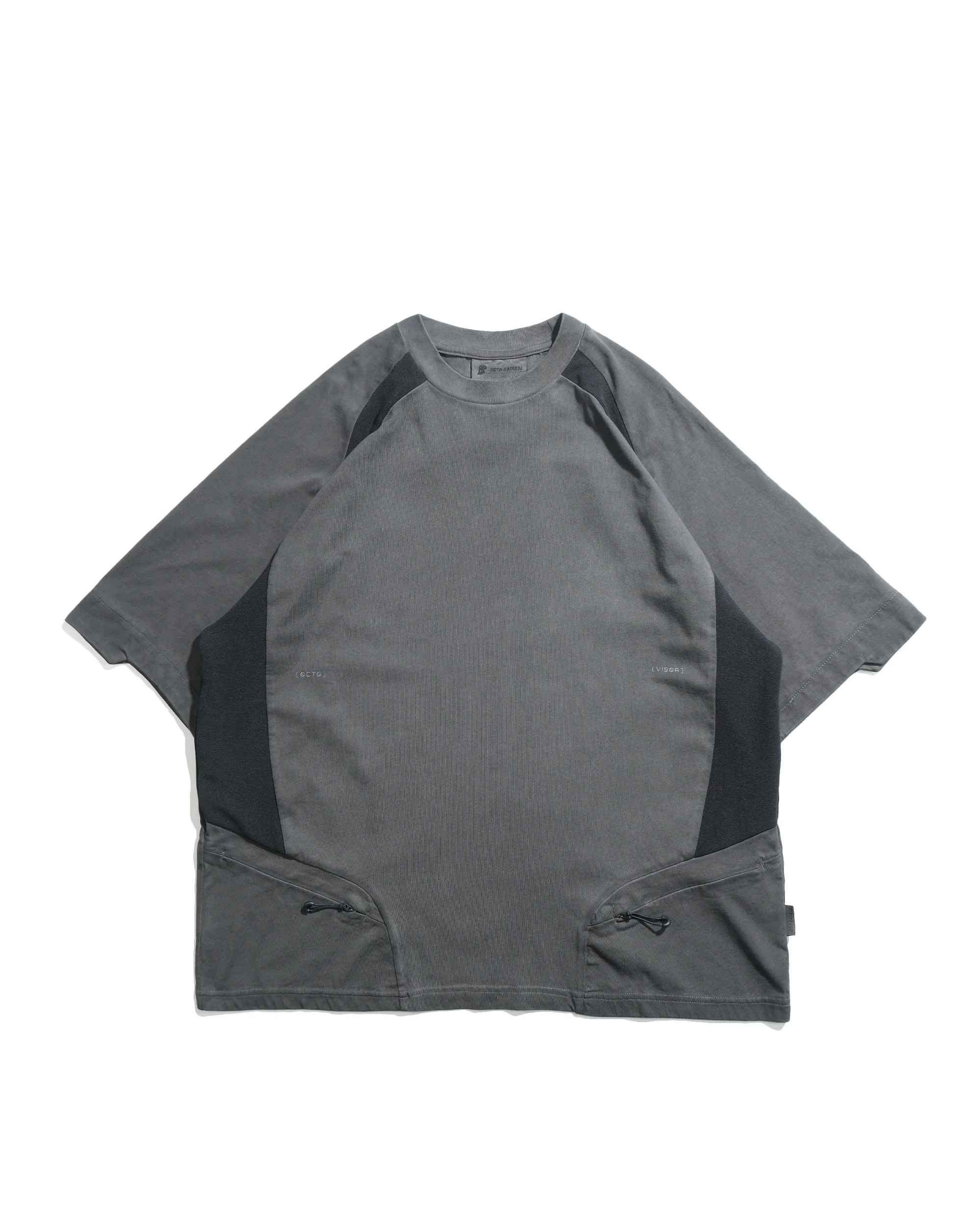 Octo Gambol Visor Washed Panel Tee - Black | S26-S1-T1