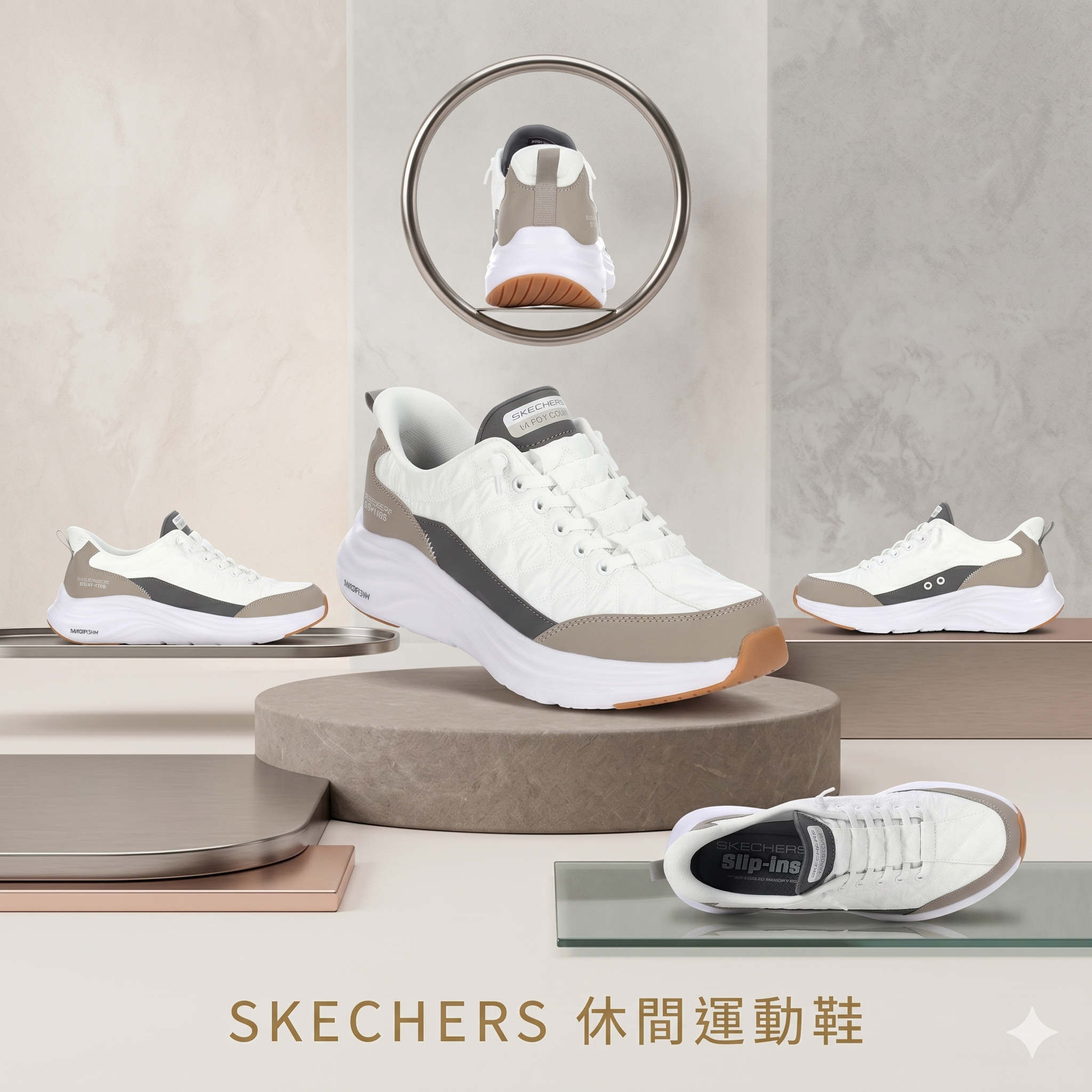 【預購】H041673  SKECHERS  休閒運動鞋