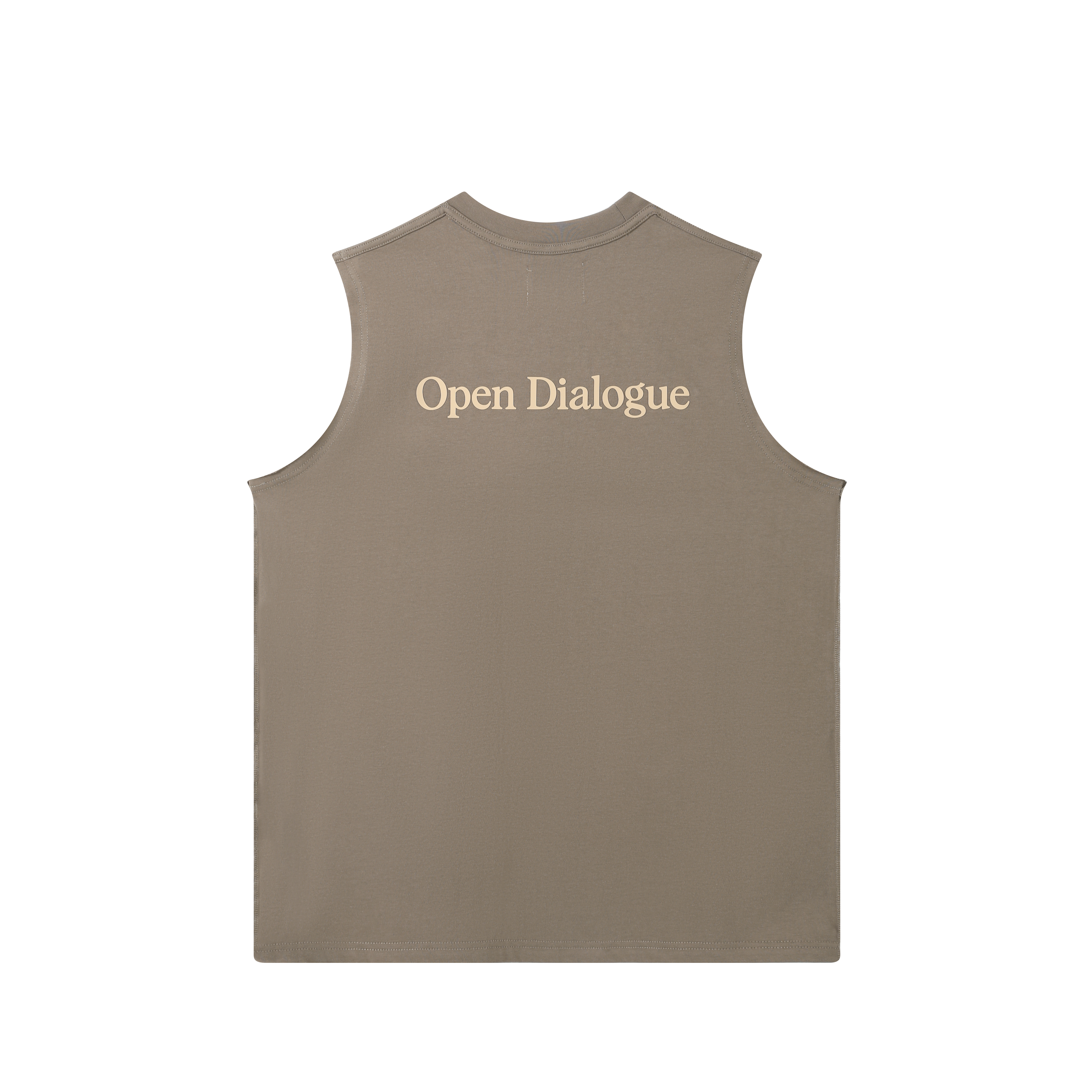 ODE BASIC VEST - BROWN
