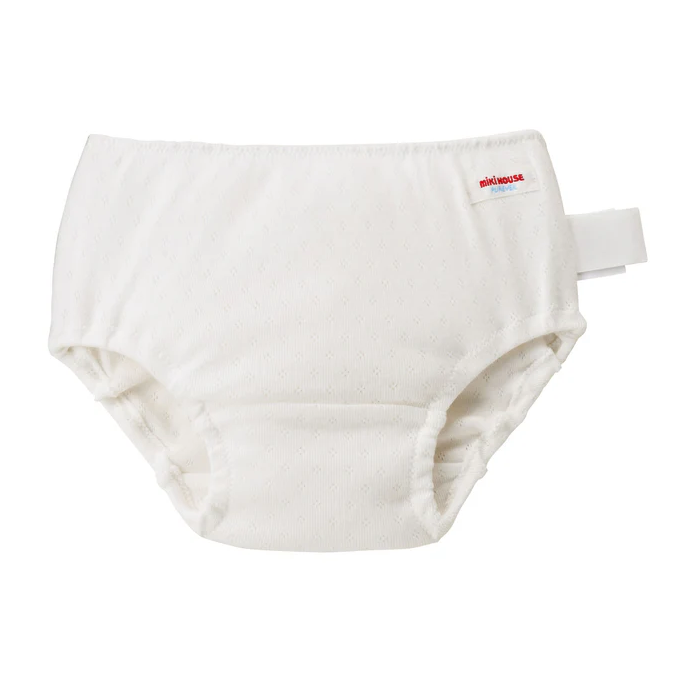 PUREVEIL 羅紋針織三角內褲-白色