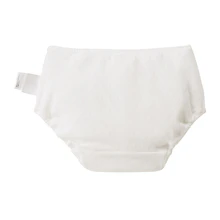 PUREVEIL 羅紋針織三角內褲-白色