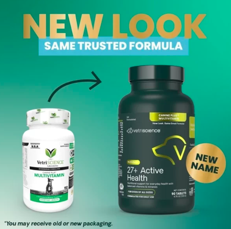 VetriScience  - 27 Active Health  90 Tablets (For Dogs)