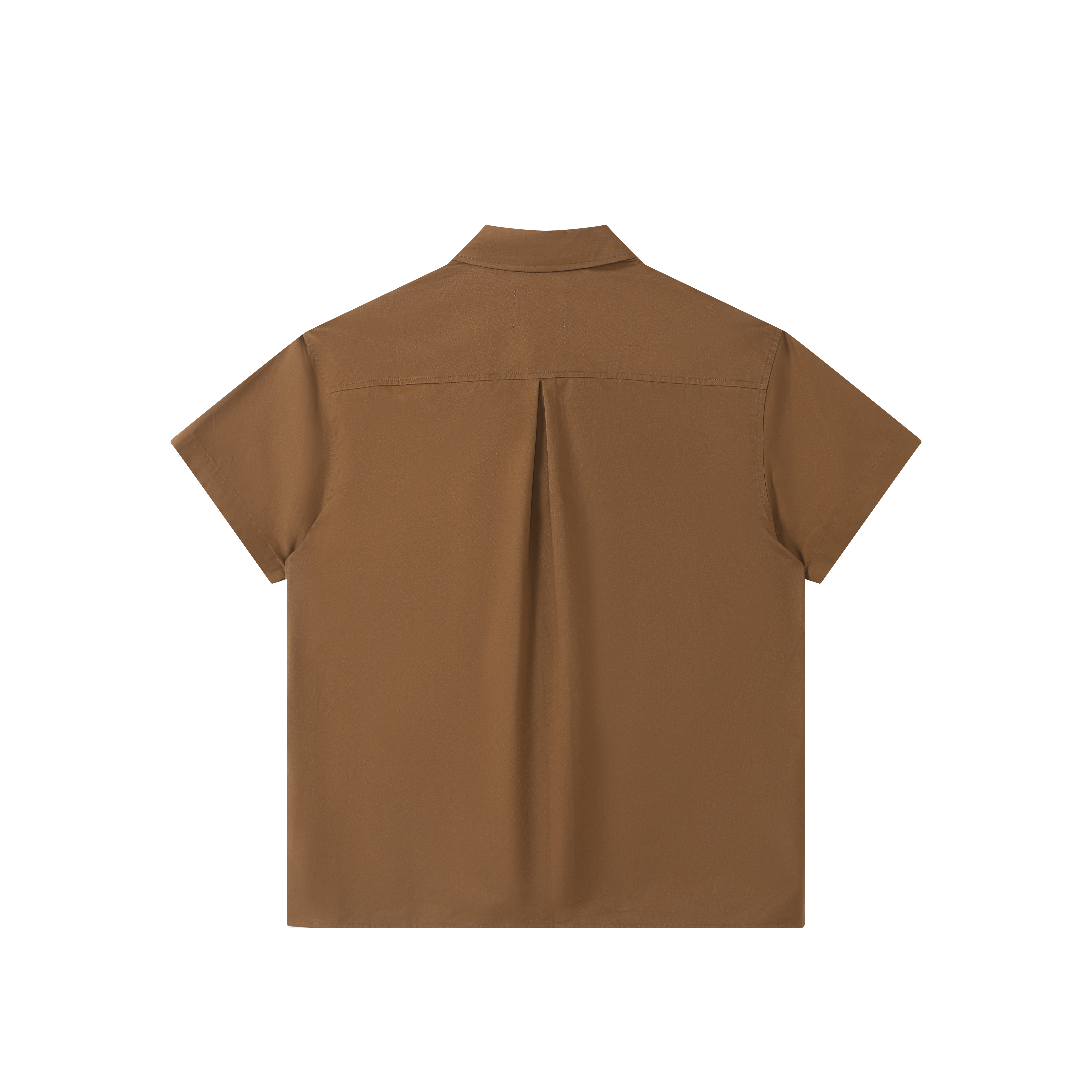 ODE MULTI POCKET SHIRT - BROWN