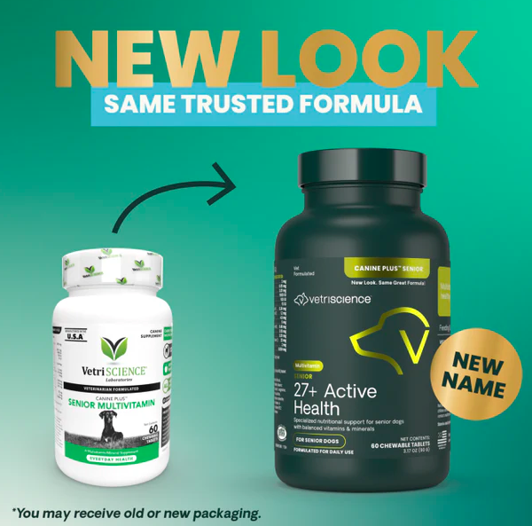 VetriScience - Senior 27+ Active Health 60 Tablets (For Dogs)