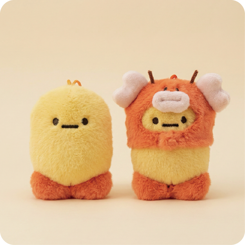 蟹蟹君の娃娃頭套