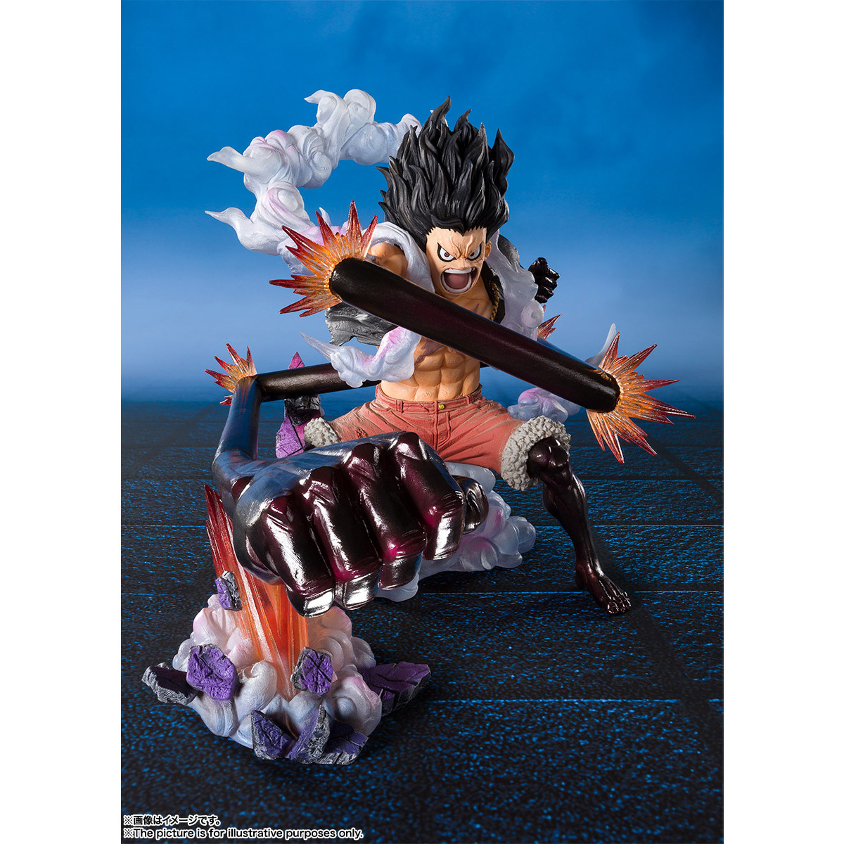 FiguartsZERO MONKEY D LUFFY GEAR4 -SNAKE MAN OHJA-